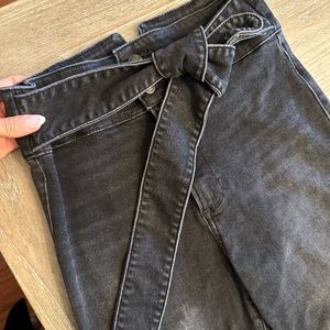Abercrombie & Fitch Black Skinny High Waist Jeans
